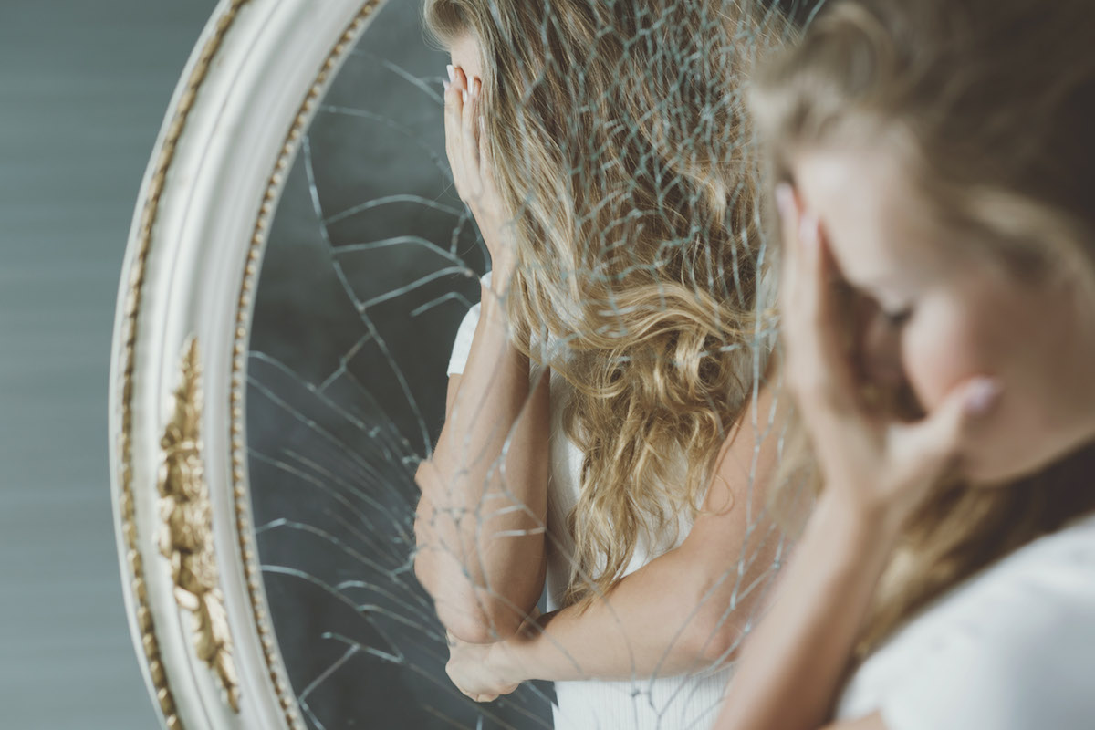 Girl in the mirror